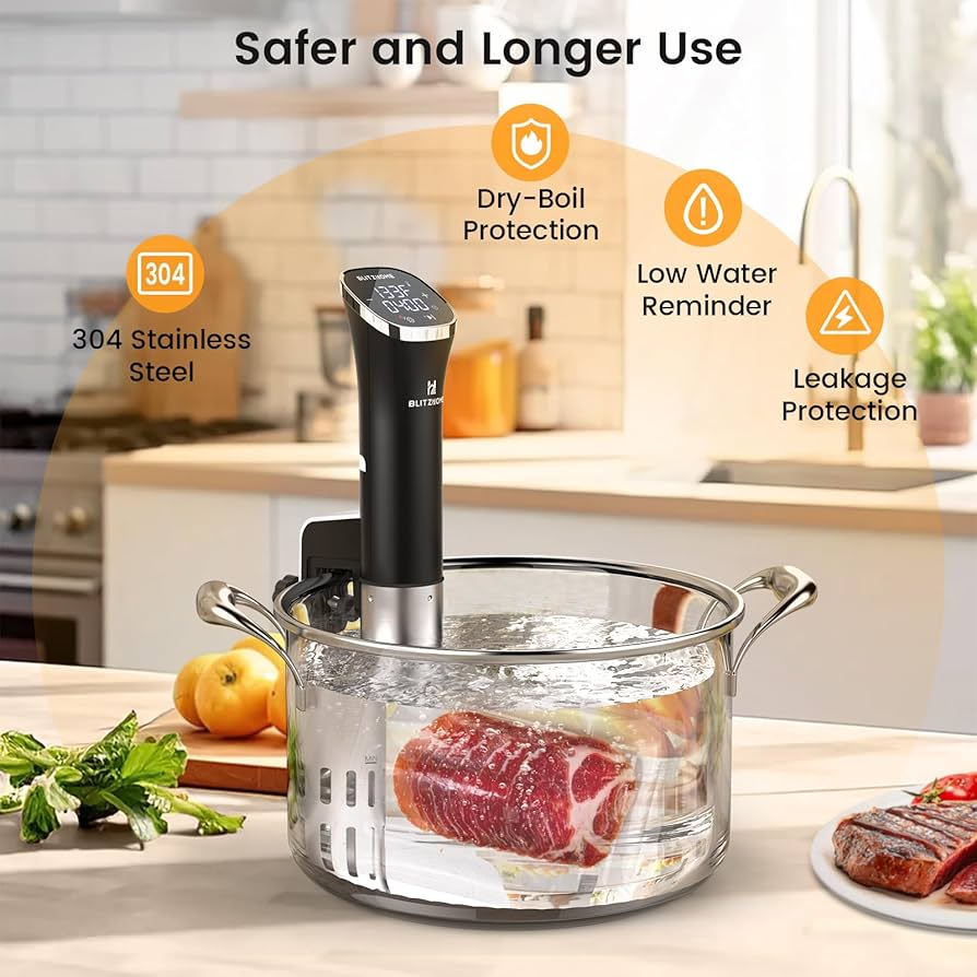 Sous-Vide Cooker 低温調理器 1000W Amazon.com: KURSINNA Sous Vide Machine, 1000W Precision